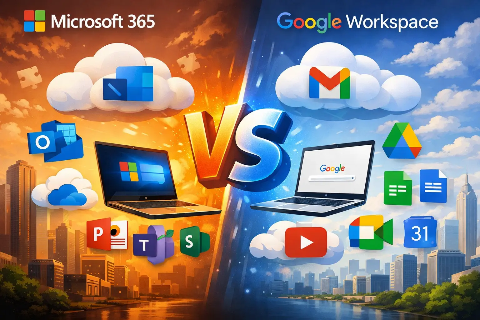 Microsoft 365 vs Google Workspace