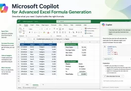 Microsoft Copilot for Advanced Excel Formula Generation