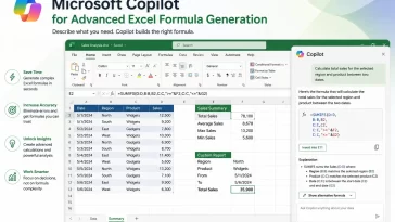 Microsoft Copilot for Advanced Excel Formula Generation