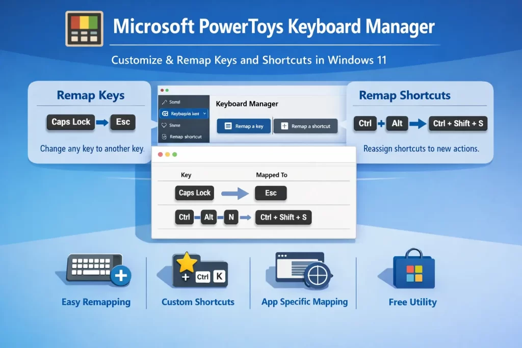 How to Create Custom Keyboard Shortcuts in Windows 11 3 Microsoft PowerToys Keyboard Manager