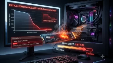 NVMe SSD Slowing Down