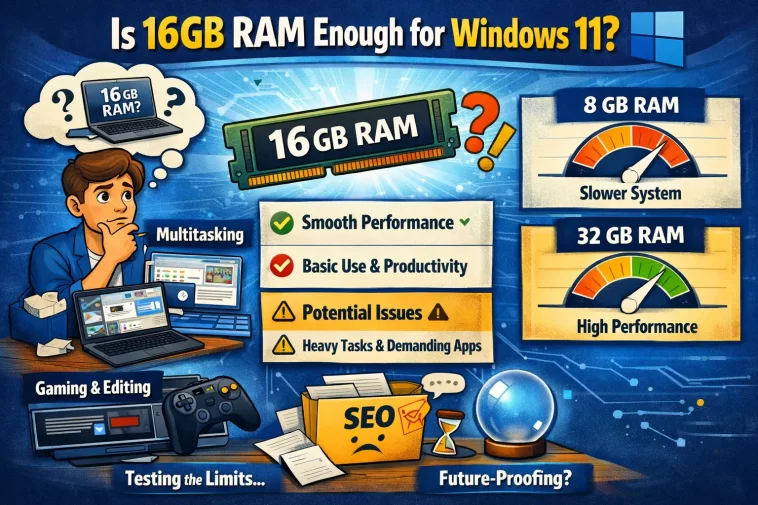 Is 16GB RAM Enough for Windows 11? 1 RAM Enough for Windows 11