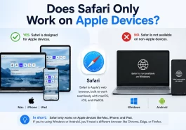 Safari Only Work on Apple Devices