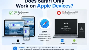 Safari Only Work on Apple Devices