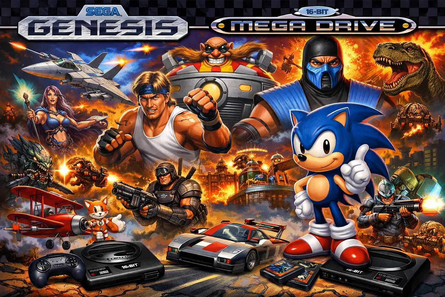 Sega Genesis Games