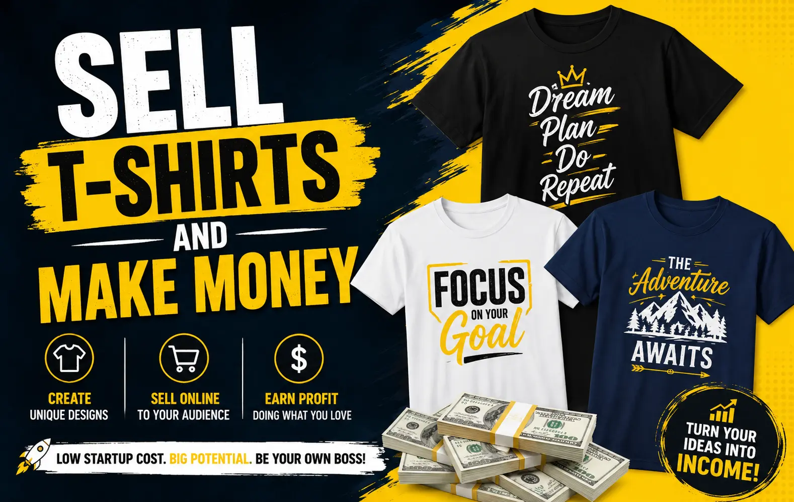 Sell T-Shirts and Make Money