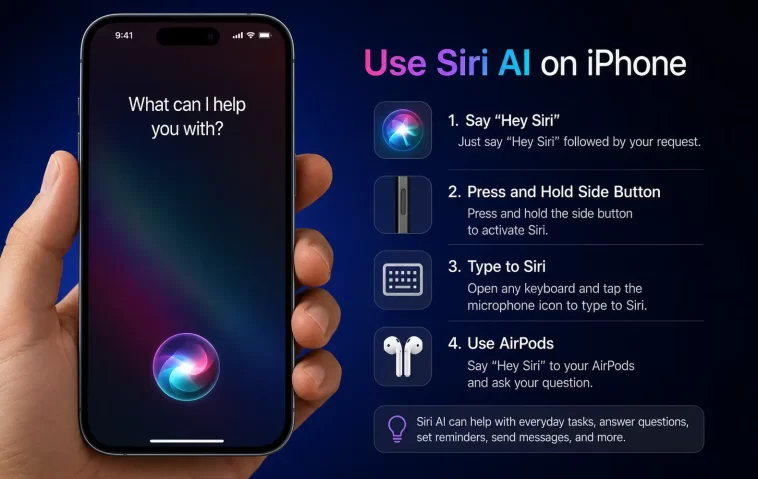 How to Use Siri AI on iPhone: The Complete Guide 1 Use Siri AI on iPhone