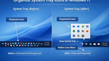 System Tray Icons in Windows