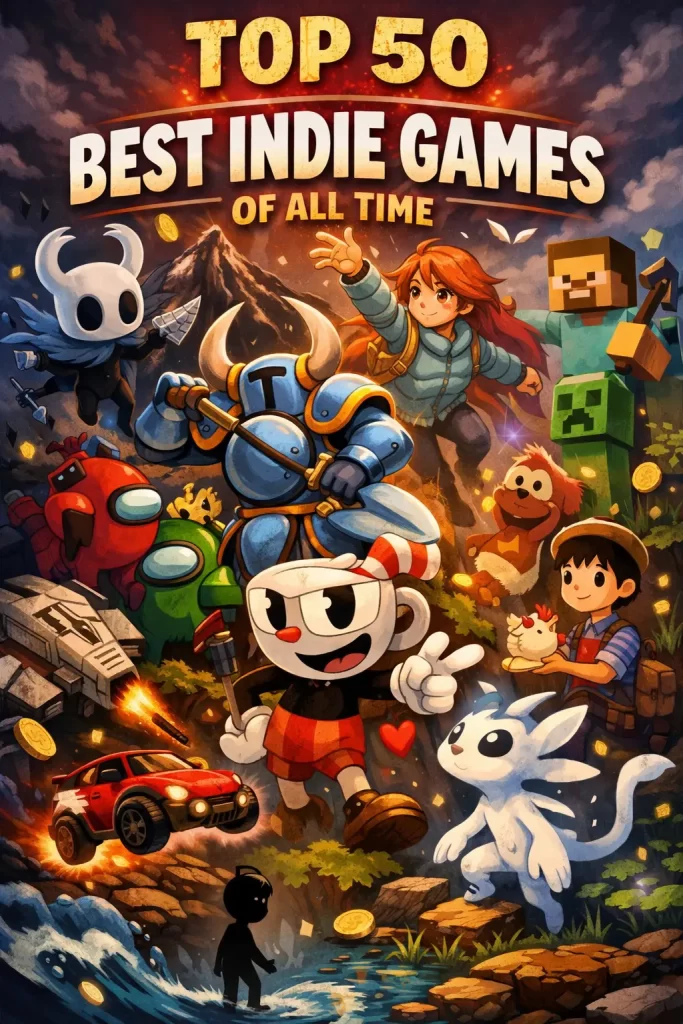 Top 50 Best Indie Games of All Time