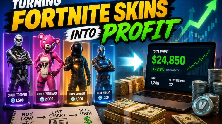 Turning Fortnite Skins Into Profit