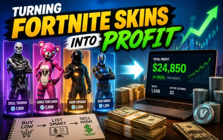 Turning Fortnite Skins Into Profit: What Actually Works in 2026 1 Turning Fortnite Skins Into Profit