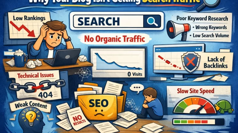 Why Your Blog Isn't Getting Search Traffic