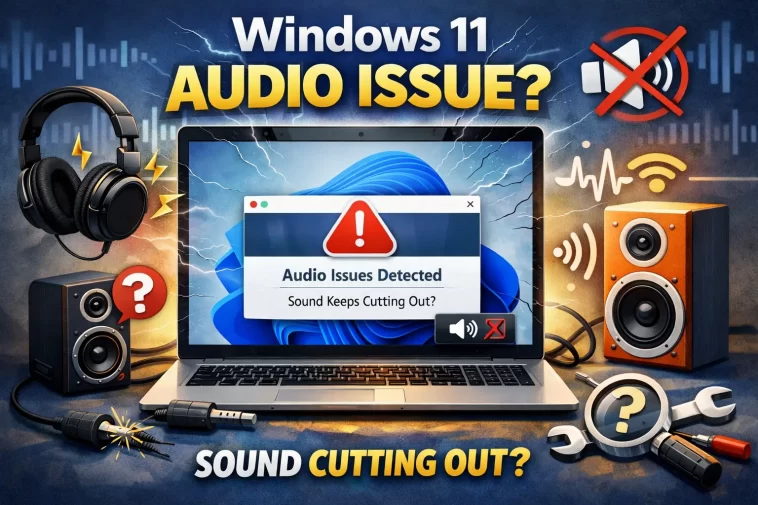 Windows 11 Audio Keeps Cutting Out? Here's How to Fix It 1 Windows 11 Audio Keeps Cutting Out