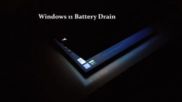 Windows 11 Battery Drain
