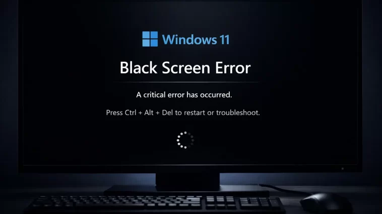 Windows 11 Black Screen