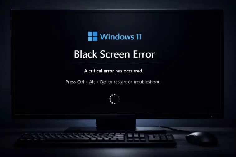 Windows 11 Black Screen