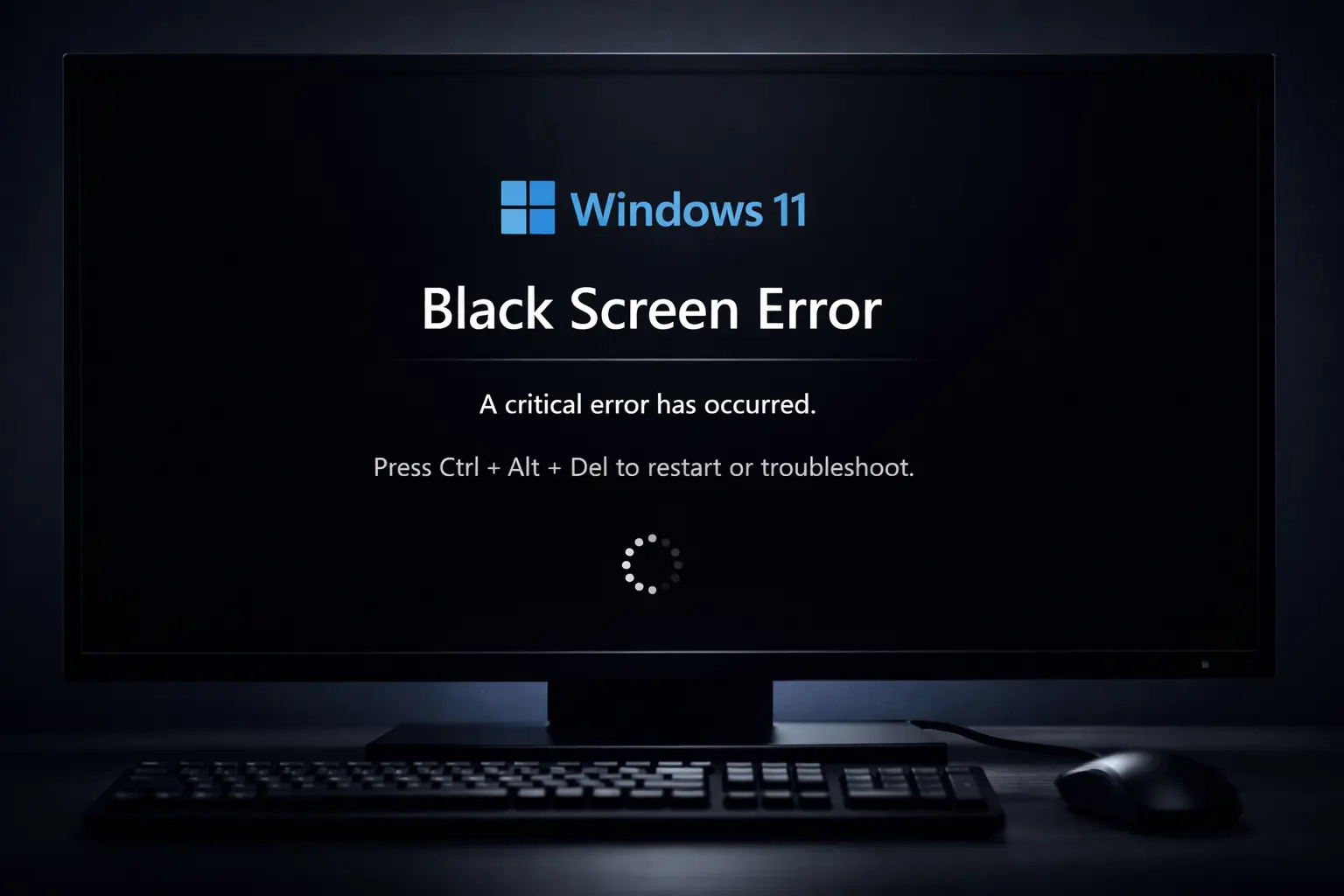 Windows 11 Black Screen