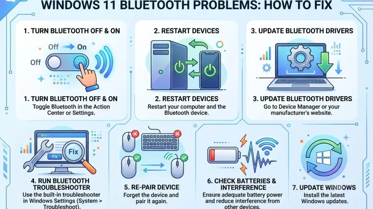 Windows 11 Bluetooth Problems