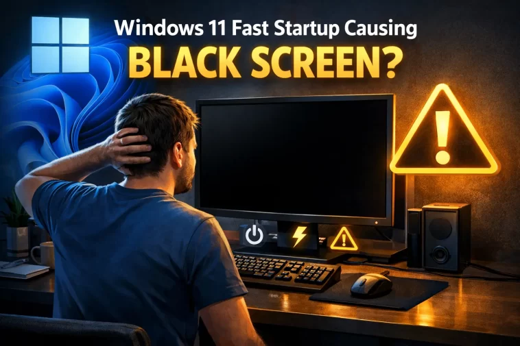 Windows 11 Fast Startup Causing Black Screen? Here's How to Fix It 1 Windows 11 Fast Startup Causing Black Screen