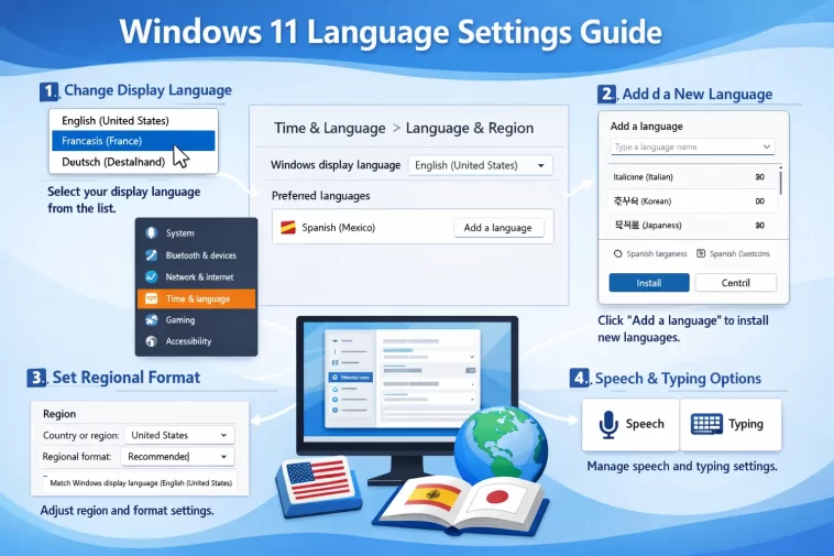 Windows 11 Language Settings Guide: How to Change and Manage Languages 1 Windows 11 Language Settings