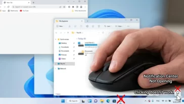 Windows 11 Notification Center Not Opening