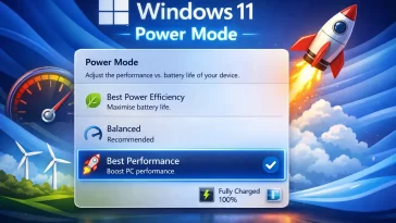 Windows 11 Power Mode
