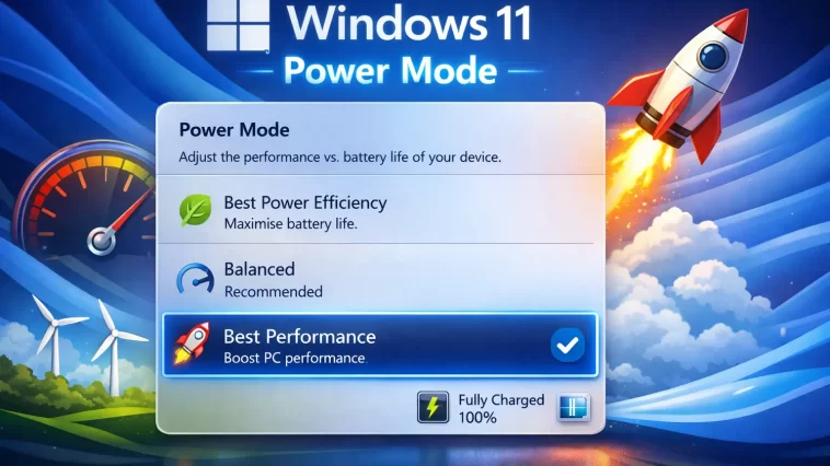 Windows 11 Power Mode