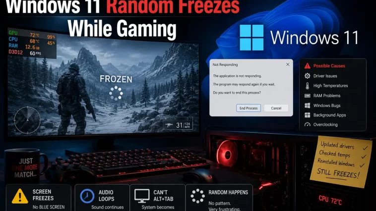 Windows 11 Random Freezes