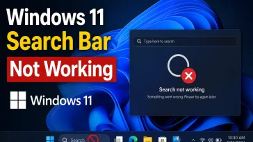 Windows 11 Search Bar Not Working