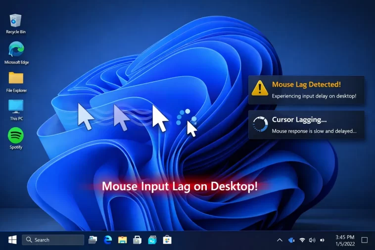 Windows 11 Sudden Mouse Input Lag Only on Desktop
