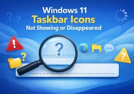 Windows 11 Taskbar Icons