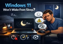 Windows 11 Won't Wake