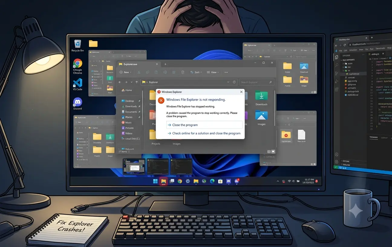 Windows File Explorer Keeps Crashing
