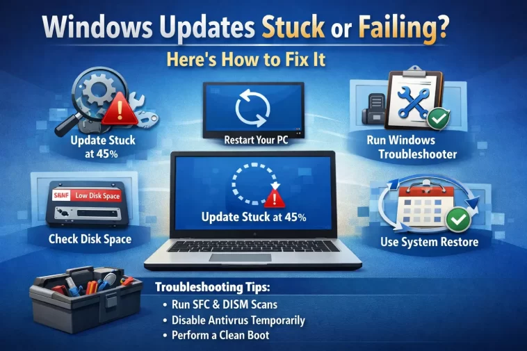 Windows Updates Stuck
