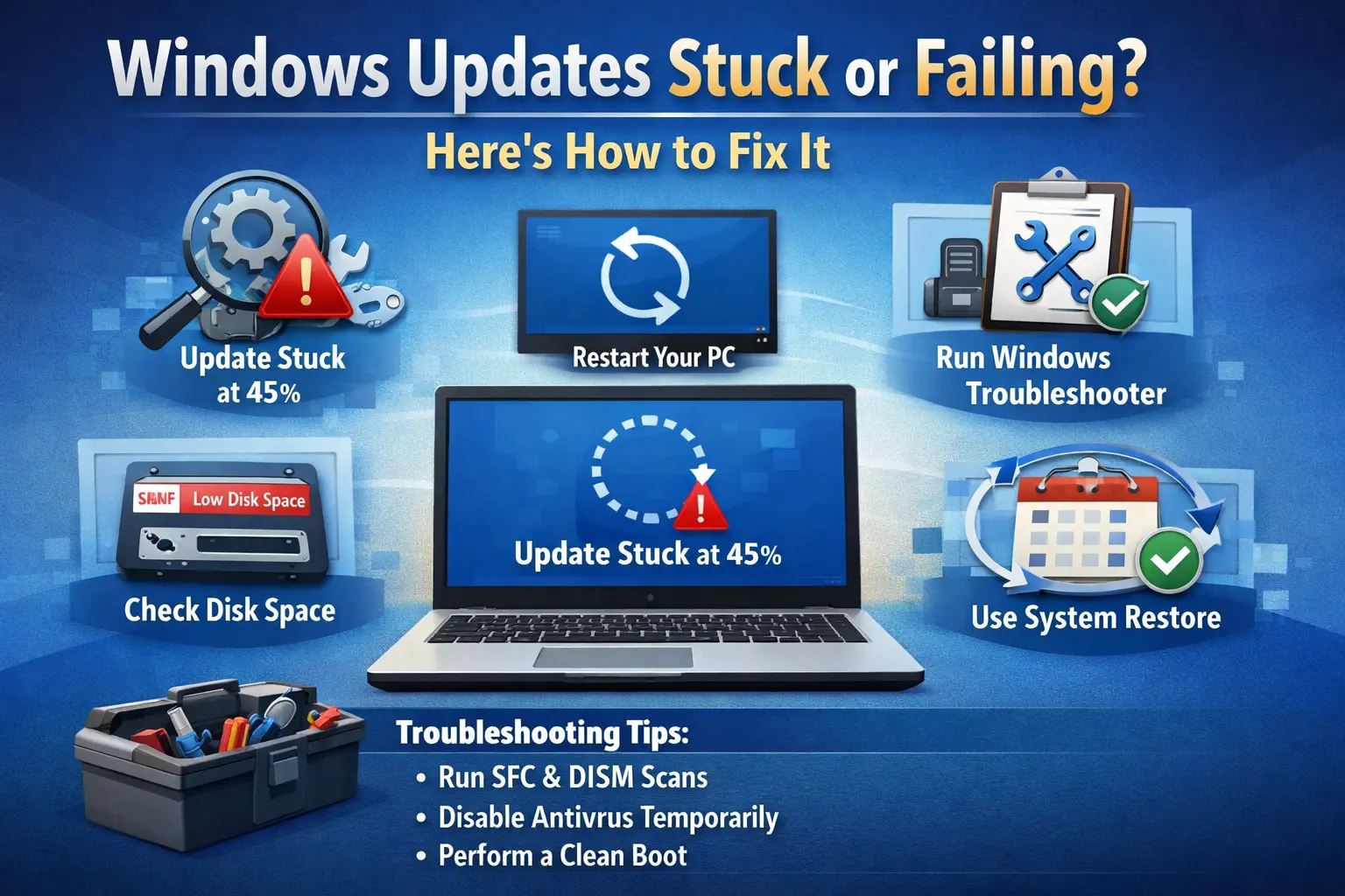 Windows Updates Stuck