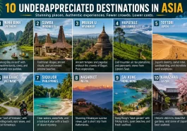 10 Underappreciated Tourist Destinations in Asia