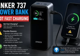 Anker 737 Power Bank Not Fast Charging