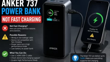 Anker 737 Power Bank Not Fast Charging