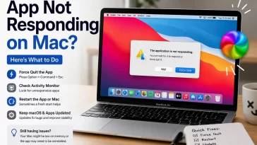 App Not Responding on Mac