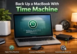 Back Up a MacBook With Time Machine