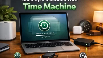 How to Back Up a MacBook With Time Machine 3 Back Up a MacBook With Time Machine