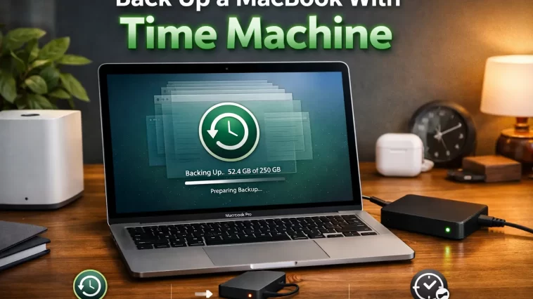 Back Up a MacBook With Time Machine