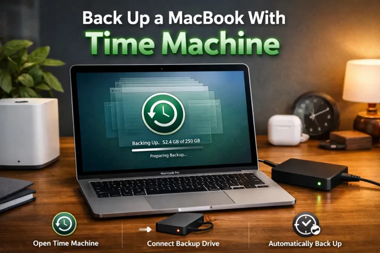 Back Up a MacBook With Time Machine