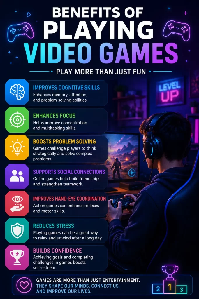 Benefits of Playing Video Games