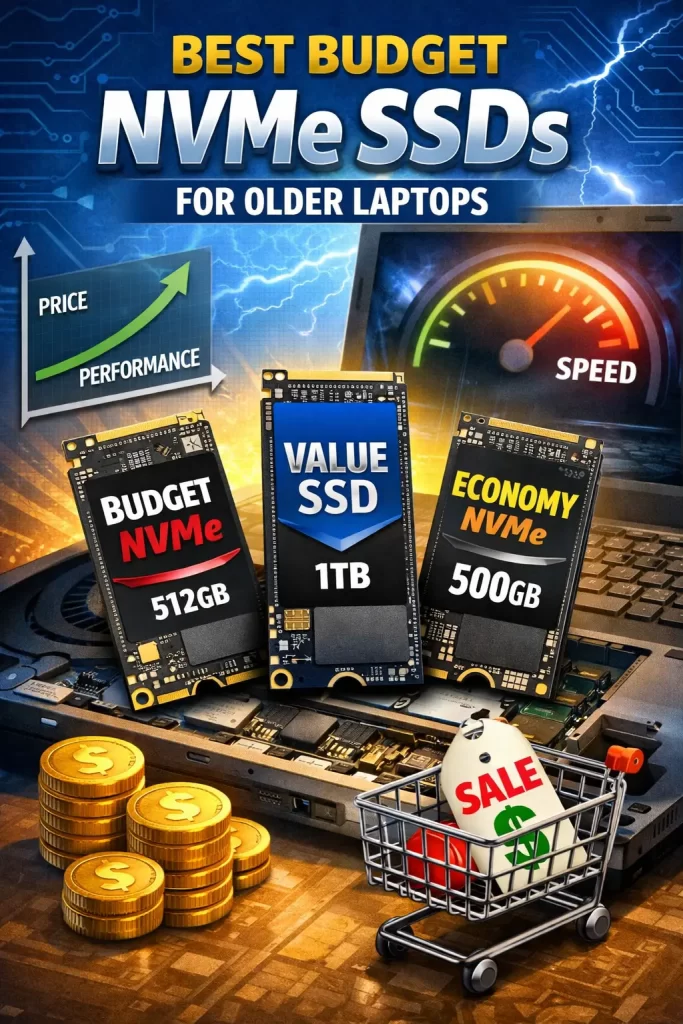 Top 10 Best Budget NVMe SSDs for Older Laptops 1 Best Budget NVMe SSDs for Older Laptops