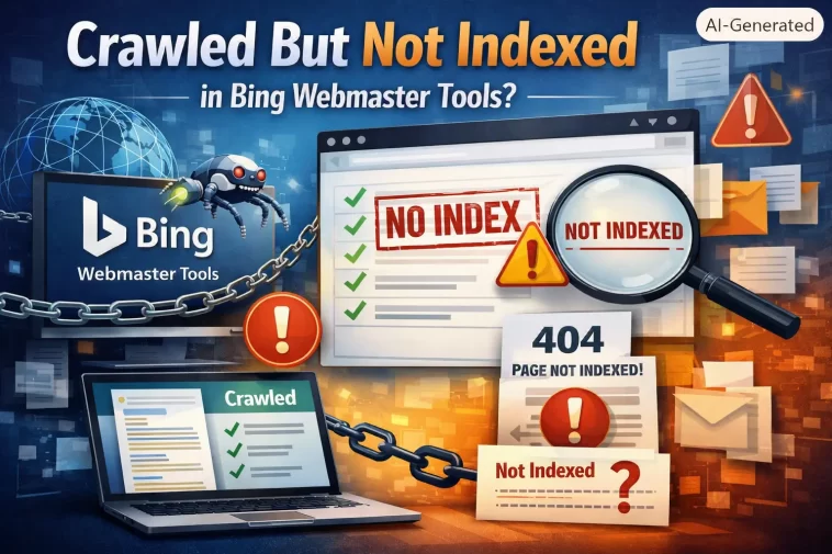 Crawled But Not Indexed in Bing Webmaster Tools? Here's the Fix 1 Bing Webmaster Tools