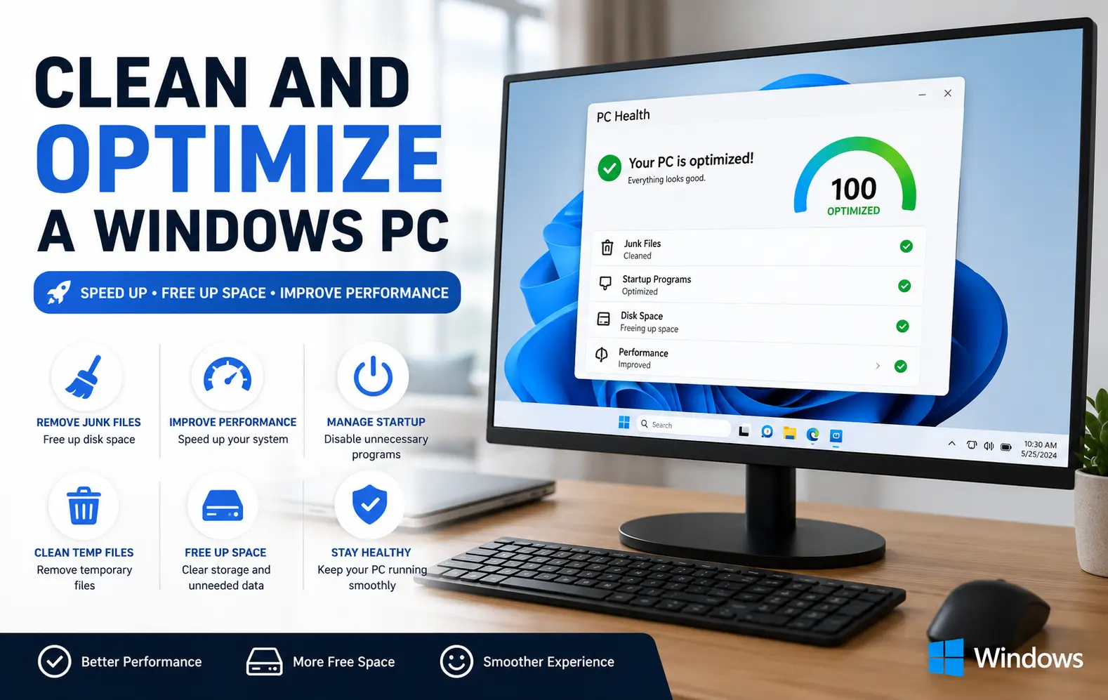 Clean and Optimize a Windows PC