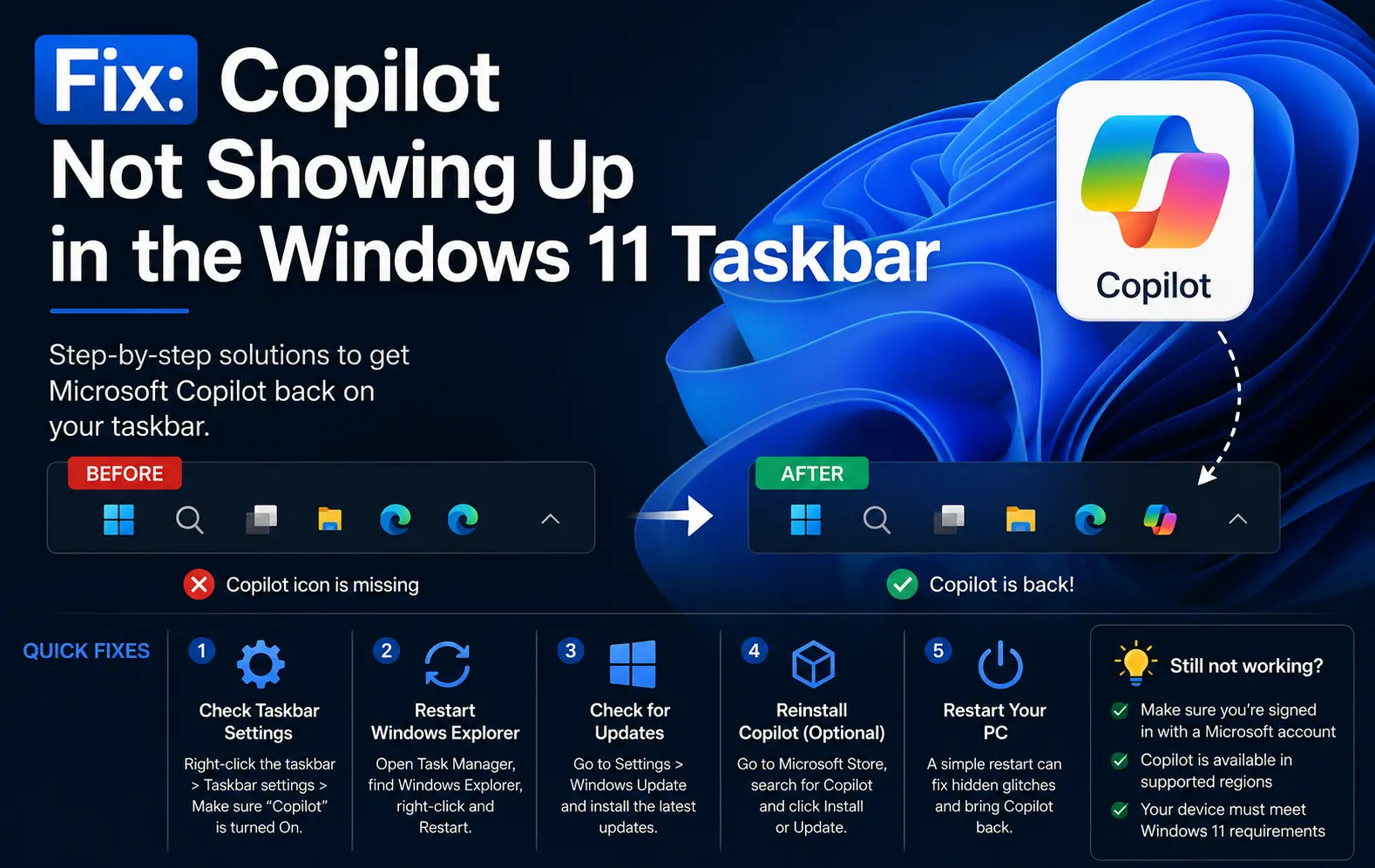 Copilot Not Showing Up