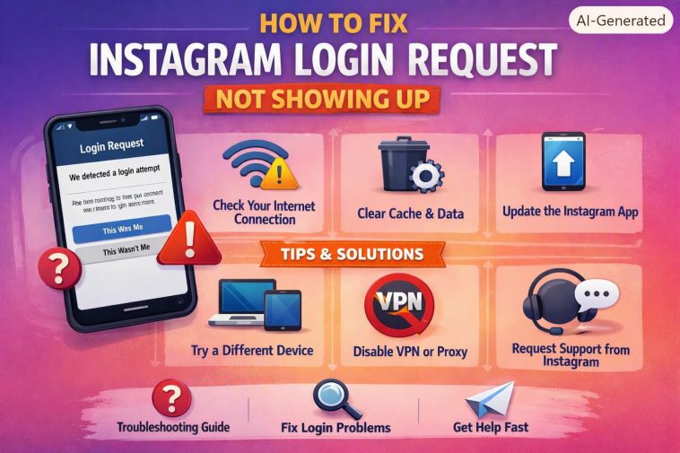 How to Fix Instagram Login Request Not Showing Up 1 Fix Instagram Login Request Not Showing Up