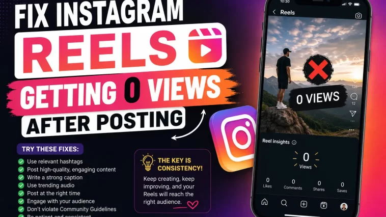 Fix Instagram Reels Getting 0 Views After Posting